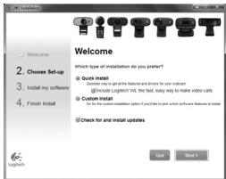 LOGITECH C210 - Setting up Logitech Vid HD - 1