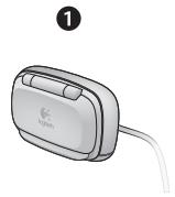 LOGITECH C510 - Despliega la-camera Web - 1