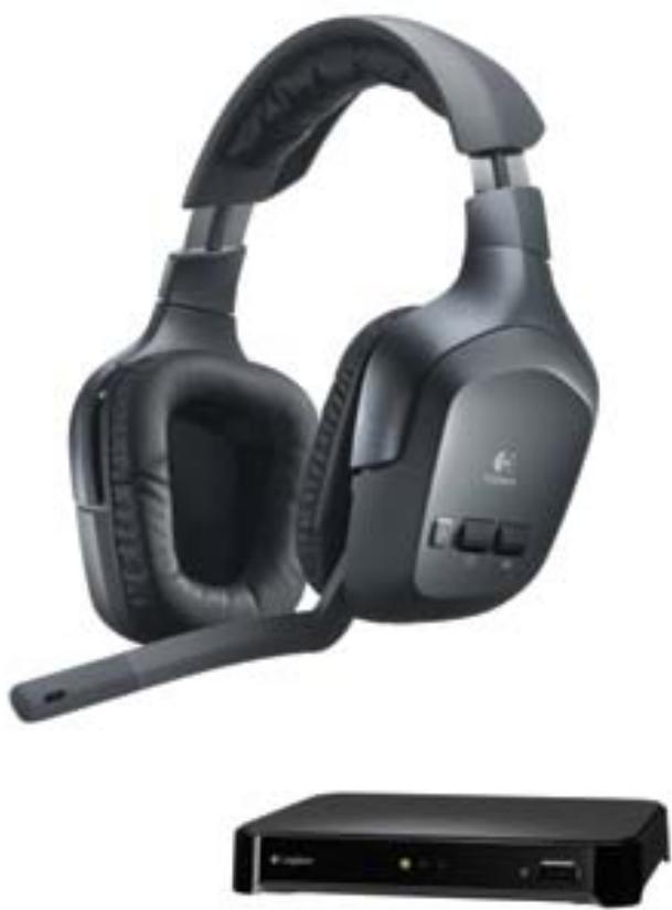 LOGITECH F540 - Logitech® wireless headset F540 - 1
