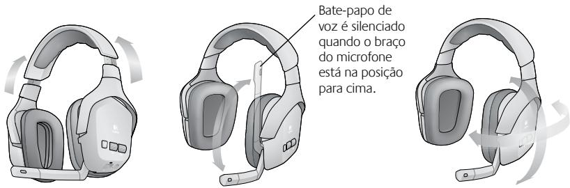 LOGITECH F540 - Regular o ajuste do headset - 1