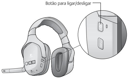 LOGITECH F540 - Desligar o headset - 1