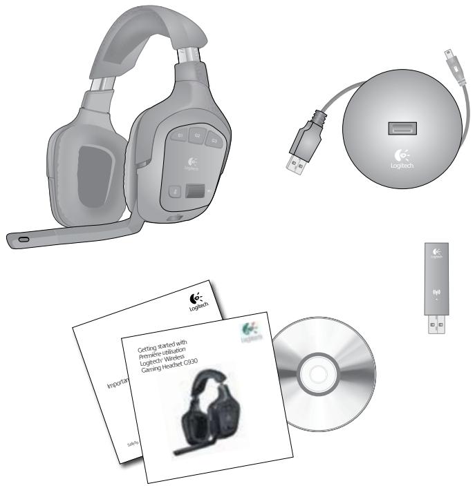 LOGITECH G930 - Contents - 2