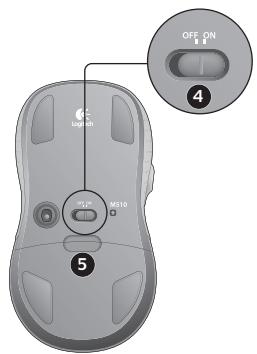 LOGITECH MK550 - Mouse features - 3