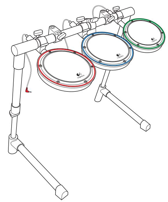 LOGITECH WIRELESS DRUM CONTROLLER - 7