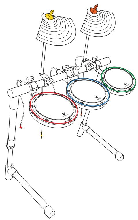 LOGITECH WIRELESS DRUM CONTROLLER - 9
