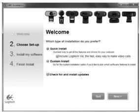 LOGITECH C110 - Einrichten von Logitech Vid HD - 1