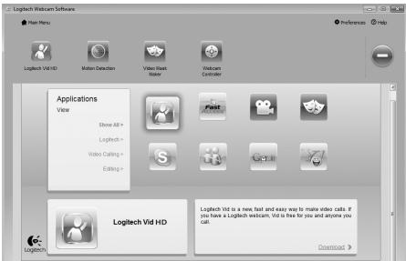 LOGITECH C110 - Obtenir plus d'applications pour votreamera Web - 1