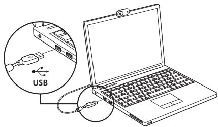 LOGITECH C110 - | Quando viene richiesto, collegare la webcam - 1