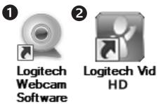 LOGITECH C110 - Uzyskiwanie dostępu do ustawien konta i uruchamianie aplikacja - 2