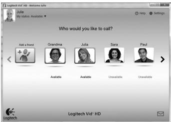LOGITECH C170 - Spletni kameri je prilozena programska oprema Logitech Vid™ HD - 1