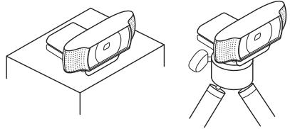 LOGITECH C930E - Posizione la webcam - 1