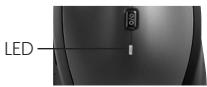 LOGITECH DESKTOP MK120, WIRELESS DESKTOP MK270, WIRELESS DESKTOP MK330, WIRELESS DESKTOP MK710 - Como verificar o;nivel das pilhas do mouse - 2