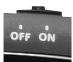 LOGITECH DESKTOP MK120, WIRELESS DESKTOP MK270, WIRELESS DESKTOP MK330, WIRELESS DESKTOP MK710 - Keyboard off/on switch - 1