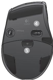 LOGITECH DESKTOP MK120,  WIRELESS DESKTOP MK270,  WIRELESS DESKTOP MK330,  WIRELESS DESKTOP MK710 - Fonctionnalités supplémentaires de la souris - 4