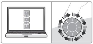 LOGITECH DESKTOP MK120,  WIRELESS DESKTOP MK270,  WIRELESS DESKTOP MK330,  WIRELESS DESKTOP MK710 - Défilament haute précision - 1