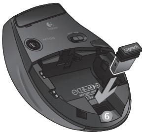 LOGITECH DESKTOP MK120,  WIRELESS DESKTOP MK270,  WIRELESS DESKTOP MK330,  WIRELESS DESKTOP MK710 - Fonctionnalités supplémentaires de la souris - 5