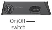LOGITECH DESKTOP MK120, WIRELESS DESKTOP MK270, WIRELESS DESKTOP MK330, WIRELESS DESKTOP MK710 - How to check the battery level for the mouse - 1