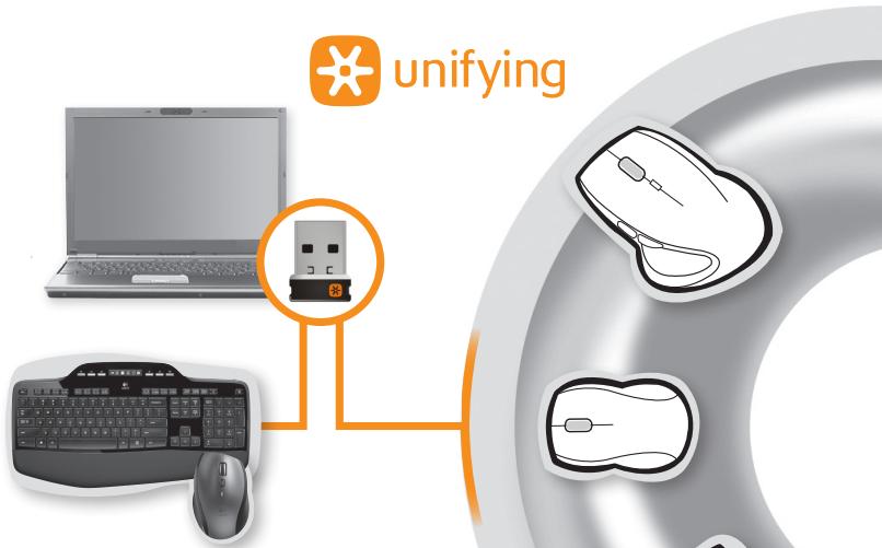 LOGITECH DESKTOP MK120, WIRELESS DESKTOP MK270, WIRELESS DESKTOP MK330, WIRELESS DESKTOP MK710 - Como verificar o;nivel das pilhas do mouse - 3