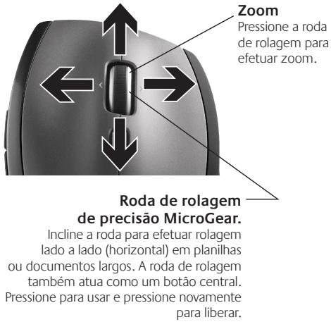 LOGITECH DESKTOP MK120, WIRELESS DESKTOP MK270, WIRELESS DESKTOP MK330, WIRELESS DESKTOP MK710 - Recursos do mouse - 1