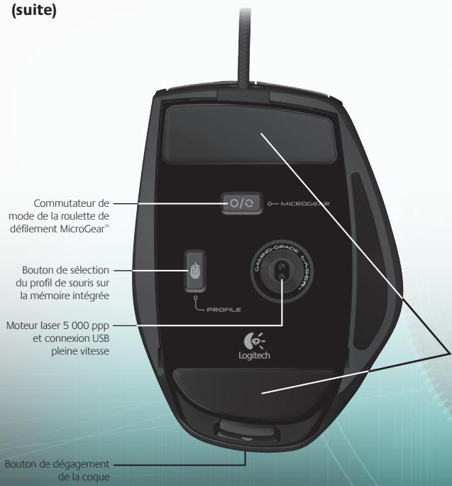 LOGITECH G600 - Caracteristiques de la souris G9x Laser Mouse - 1