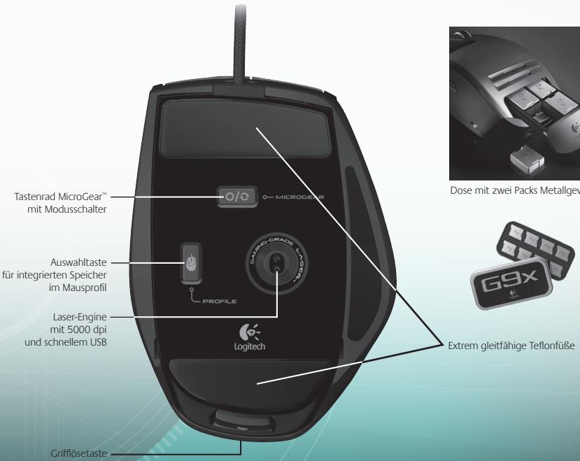 LOGITECH G700S - G9x Laser Mouse - Merkmale (Fortsetzung) - 1