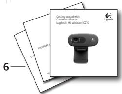 LOGITECH HD WEBCAM C270 - Assistance - 5
