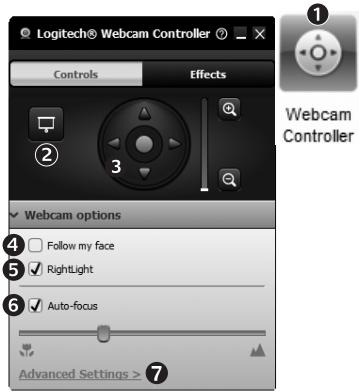 LOGITECH HD WEBCAM C270 - Ajustar a-camera Web durante una videochamada - 1