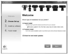 LOGITECH HD WEBCAM C270 - Configuración de Logitech Vid HD - 1