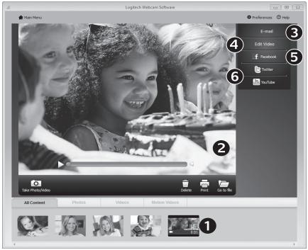 LOGITECH HD WEBCAM C615 - La galeria: ver y partir - 1