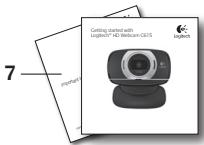 LOGITECH HD WEBCAM C615 - Feinabstimmung ihrer Webcam während eines Videogesprächs - 7