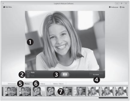 LOGITECH HD WEBCAM C615 - KlappeSAMMenkameraetfortransportelloroppbevaring - 7