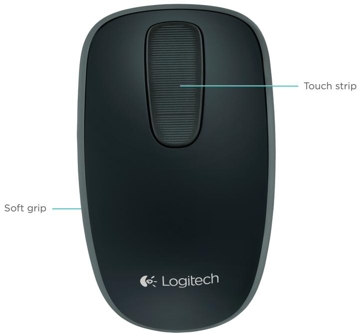 Touch strip Soft grip Logitech