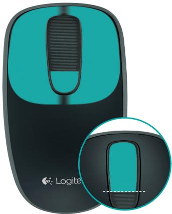 LOGITECH T400,  T650,  T620 - استخدام الماوس - 1