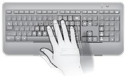 LOGITECH WIRELESS ILLUMINATED KEYBOARD K800 - Keyboard backlighting - 1