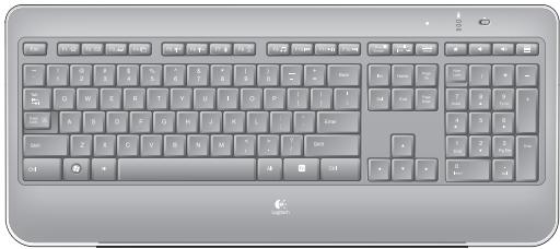 LOGITECH WIRELESS ILLUMINATED KEYBOARD K800 - 2
