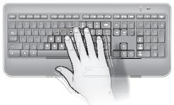 LOGITECH WIRELESS ILLUMINATED KEYBOARD K800 - Rétroéclairage du clavier - 1