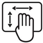 LOGITECH WIRELESS TOUCHPAD - Touchpadbewegingen - 4