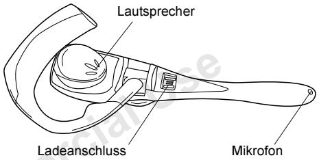 SONY ERICSSON BLUETOOTH-HEADSET HBH-30 - Vorbereiten des Headsets - 2