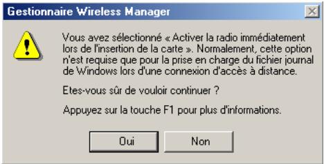 SONY ERICSSON GC85 - Onglet mise sous/hors tension de la radio - 1