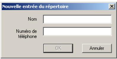 SONY ERICSSON GC85 EDGE-GPRS PC CARD - Fonctionnalités du répertoire - 1