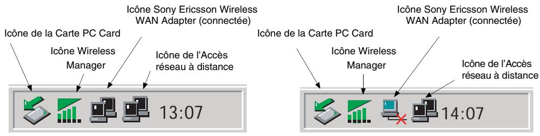 SONY ERICSSON GC85 EDGE-GPRS PC CARD - Principes d'utilisation de wireless manager - 2