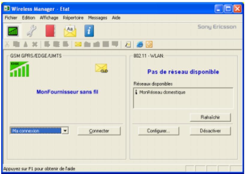 SONY ERICSSON GC89 EDGE-WIRELESS LAN PC CARD - Remarque : - 1
