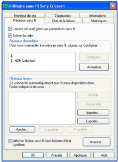 SONY ERICSSON GC89 EDGE-WIRELESS LAN PC CARD - Pour configurer manuellement votre connexion réseau - 1