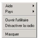 SONY ERICSSON GPRS-WIRELESS LAN PC CARD GC79 - Menu de contrôle sans fil de la carte GC79 - 4