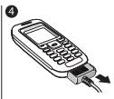 SONY ERICSSON J220I - Pour charger la batterie - 4