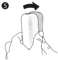 SONY ERICSSON J220I - Pour insérer la carte SIM et la batterie - 5