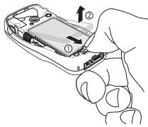 SONY ERICSSON K500I - Pour retirer la batterie - 1