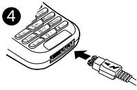 SONY ERICSSON K500I - Pour insérer la carte SIM et charger la batterie - 2