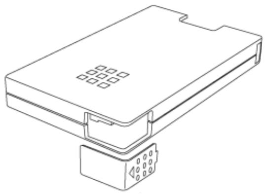 SONY ERICSSON PC300 PC CARD HSDPA-UMTS-EDGE - Pour ranger l'antenne facultative - 1