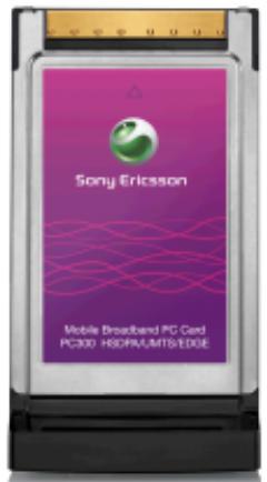 SONY ERICSSON PC300 PC CARD HSDPA-UMTS-EDGE - Carte PC card mobile haut débit - 1